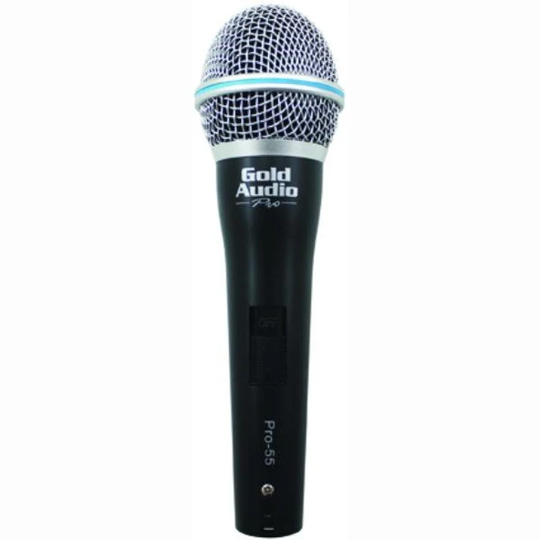 PRO 55 Metal Mikrofon - Gold Audio