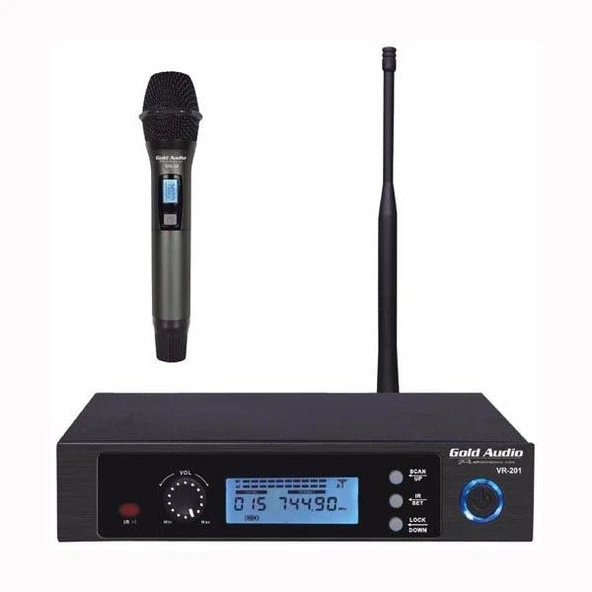 PRO 2001 E UHF - Tek El Mikrofon - Gold Audio