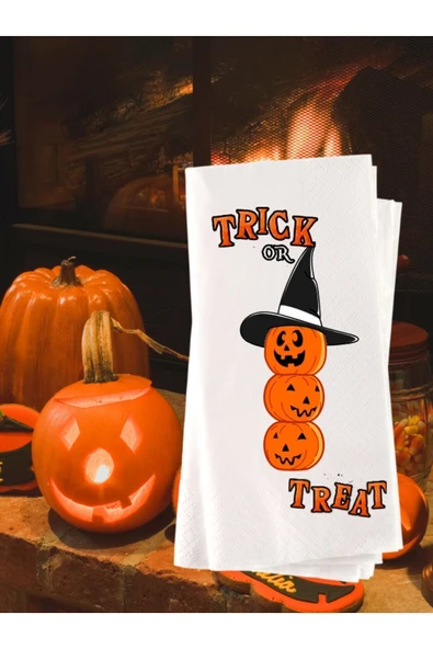 Lion Baskı ve Organizasyon  Halloween Baskılı Peçete 20 Adet 0011 ürün görseli