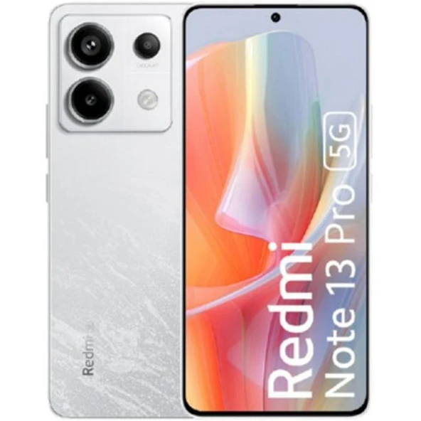 Xiaomi Redmi Note 13 Pro 5G 256 GB 8 GB Beyaz (KVK Türkiye Garantili)