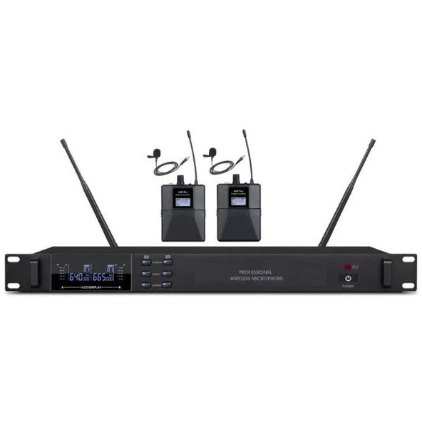 PRO 7002 YY UHF - Yaka+Yaka Mikrofon - Gold Audio