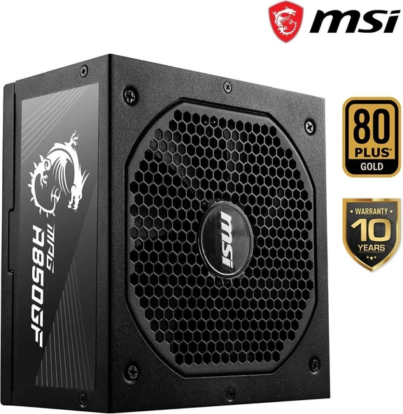 MSI MPG A850GF 850 W Power Supply Outlet - 12