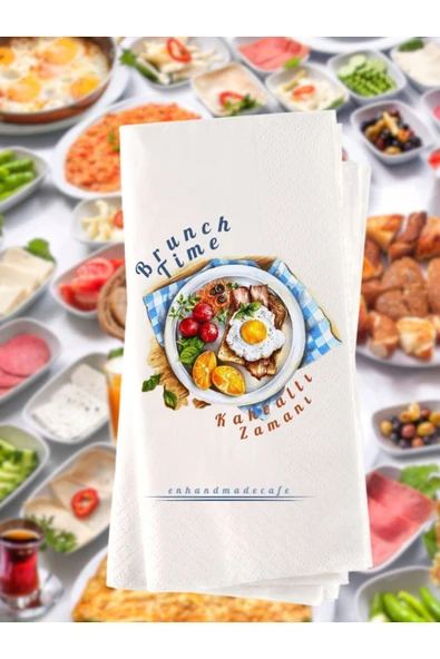 Lion Baskı ve Organizasyon  Brunc Temalı Baskılı Peçete 20 Adet ürün görseli