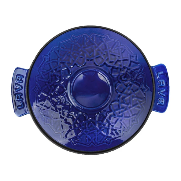 Lava Anatolia Selçuklu Güveci Çap (Ø)26 cm.  Mavi - Resim 2