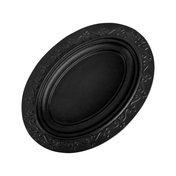 Lava Döküm Oval Döner, Kebap Tabağı. Ölçü 32x23cm. - 3