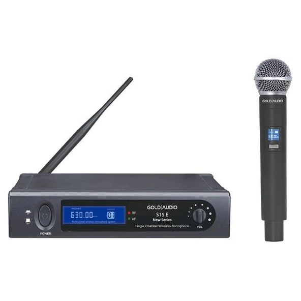 S15 E UHF - Tek El Mikrofon - Gold Audio