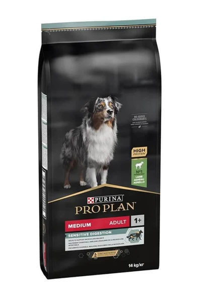 Pro Plan Medium Adult Kuzu Etli Köpek Maması - 14 Kg - 1