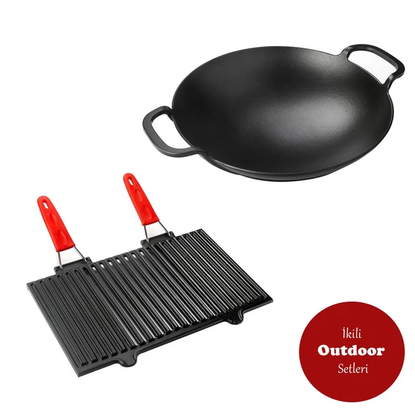 Lava Döküm 2'li Avantajlı Outdoor Seti