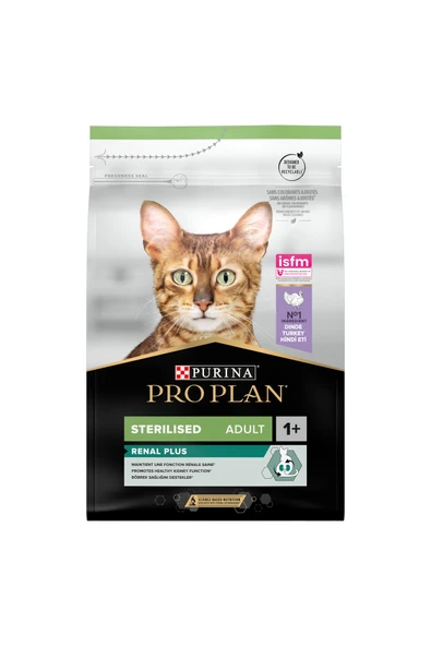 Pro Plan Sterilised Hindili Ve Tavuklu Kedi Maması - 3 Kg - Resim 2