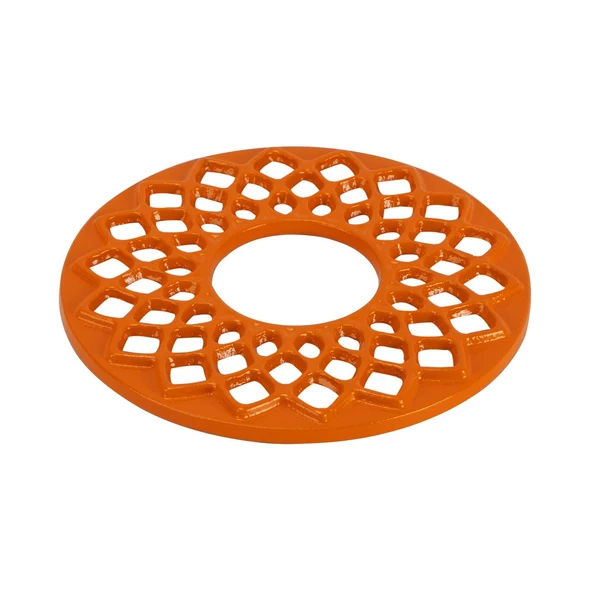 Lava Döküm Demir Nihale Çap(Ø)20cm. Turuncu