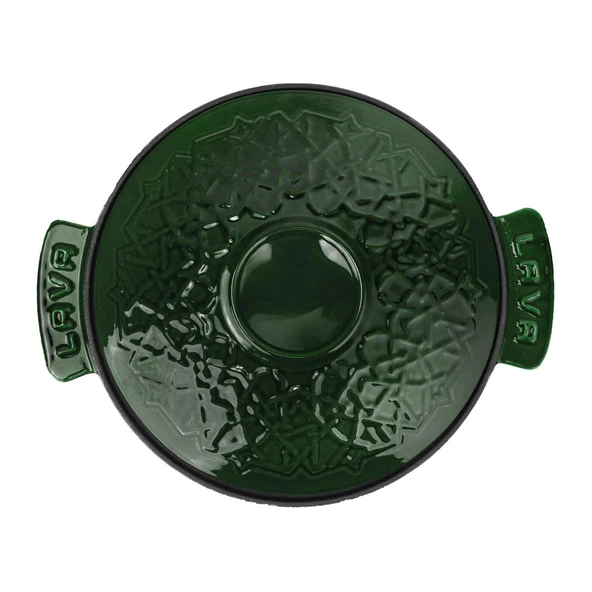 Lava Anatolia Selçuklu Güveci Çap (Ø)26 cm.  Yeşil - Resim 2