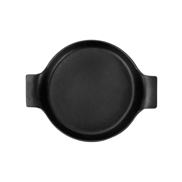 Lava Döküm Yuvarlak Sahan Döküm Demir Yekpare Çift Kulplu Çap(Ø)18cm. - Resim 3