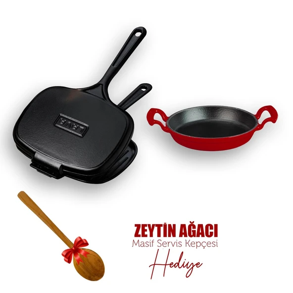 Lava Döküm 2X Okula Dönüş Koleksiyonu Kahvaltı Seti