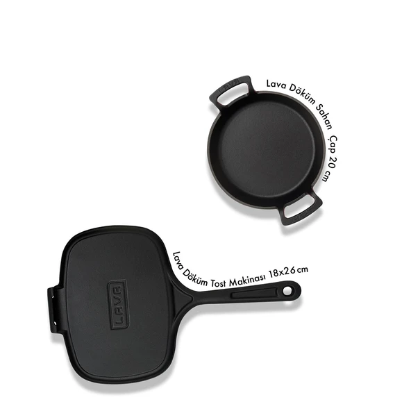 Lava Döküm 2X Okula Dönüş Koleksiyonu Kahvaltı Seti - 2
