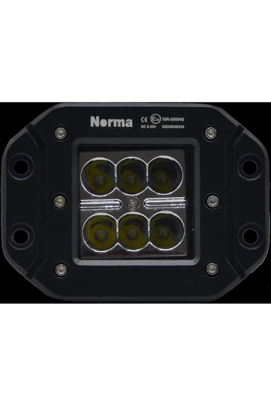 18 W 6 LED TAMPON GÖMME - Resim 2