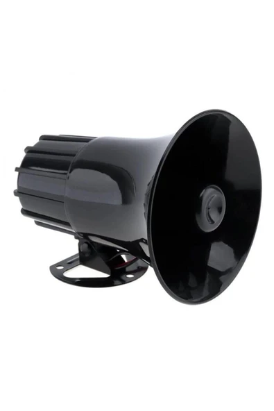 Her Araca Uyumlu 7 Sesli Konuşmalı Mikrofonlu Megafonlu Siren - Resim 6