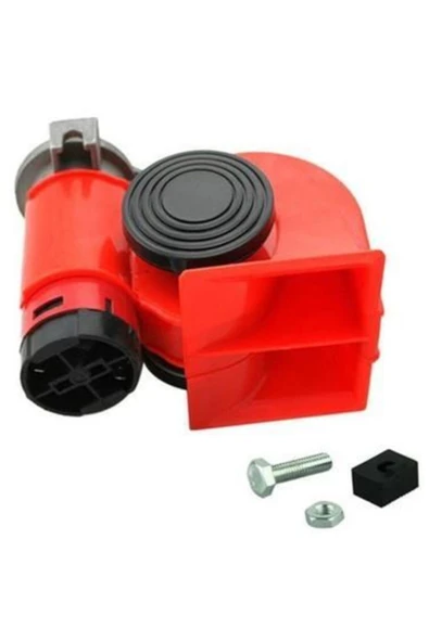 Astraled Ferrari Korna Kırmızı 12v Komprosörlü 2 Tonlu F1 Korna - 2