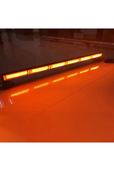 Off Road Led Bar 90cm Sarı Sarı Cob Led Çakarlı Led Bar 6 Ledli - 3