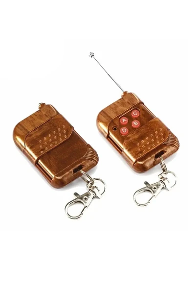 ASTRALED 10 ADET 12 Modlu Ahşap Kumandalı Flaş Çakar Modülü Sis Modülü - Resim 2