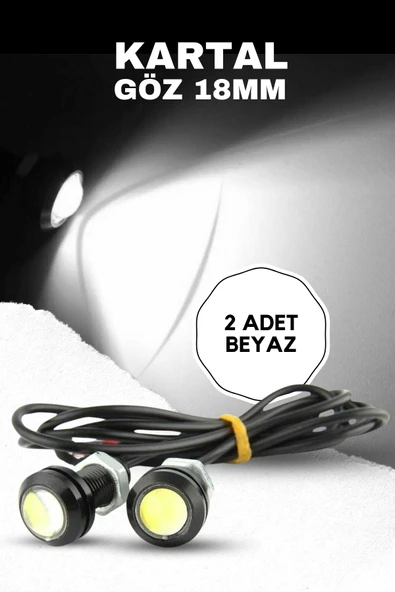 Kartal Gözü Led Ayna Altı Led Eagle Eye Beyaz