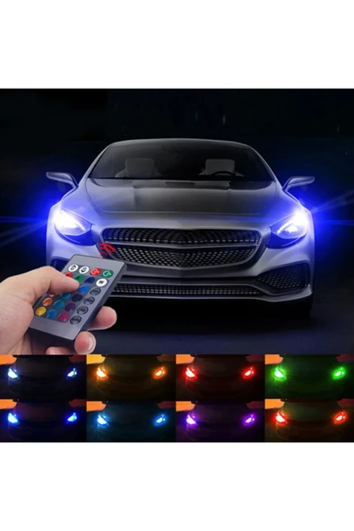ASTRALED Kumandalı Rgb T10 Park Ledi Far Ledi Renkli Park Ampulü - 2