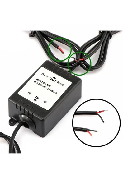 ASTRALED 10 ADET 12 Modlu Ahşap Kumandalı Flaş Çakar Modülü Sis Modülü - Resim 3