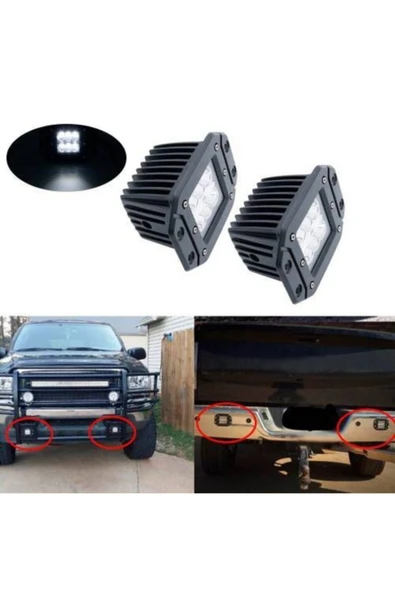 Astraled Off Road Tampon Geri Aydınlatma Spot Led Bar Lamba - 3