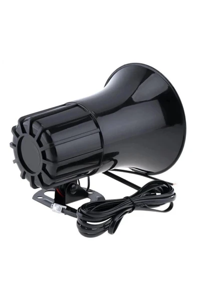 Her Araca Uyumlu 7 Sesli Konuşmalı Mikrofonlu Megafonlu Siren - Resim 5