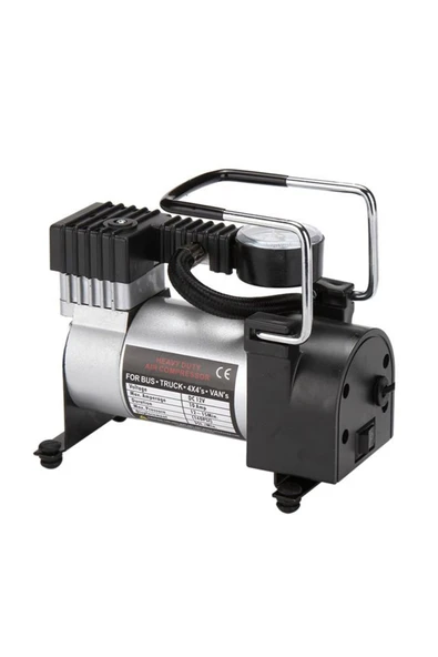 Astraled Çelik Gövde Mini Oto Hava Pompası Kompresör Metal Gövdeli Güçlü Hava Lastik Şişirme 12V Çakmak