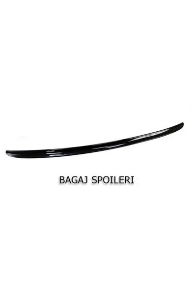 RBZ Arka Bagaj Spoiler 115cm Parlak Siyah Bagaj Çıtası Tüm Araçlara Spoyler - 1