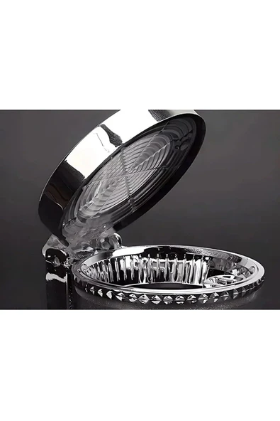 7 Renkli RGB Led Işıklı Lüx Oto Küllük Kapaklı Spor Araç İçi Küllük Araba Küllüğü - Resim 5