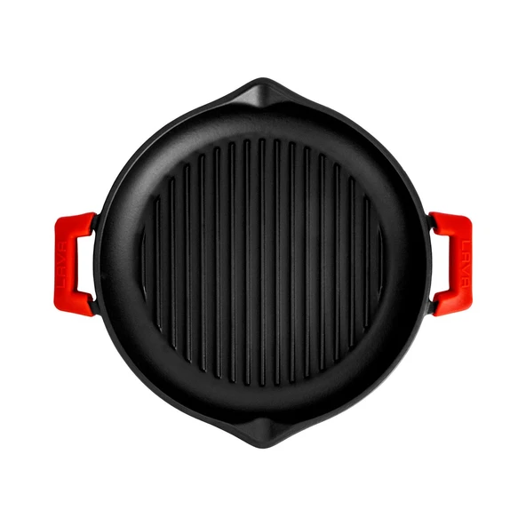 Lava Döküm Isı Dayanımlı Tencere Silikon Tutacak. (1set=2adet) Kırmızı - 4