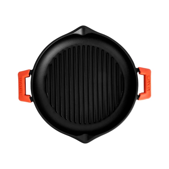 Lava Döküm Isı Dayanımlı Tencere Silikon Tutacak. (1set=2adet) Turuncu - 4