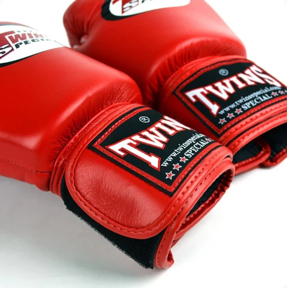 Twins BGVL3-RD Boks Eldiveni Deri Muay Thai Eldiveni - 2