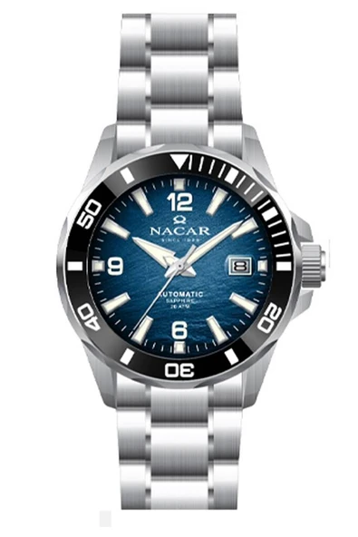 NACAR NC36-291738-ALM AUTOMATIC 20 ATM SAFİR CAM ERKEK KOL SAATİ ürün görseli