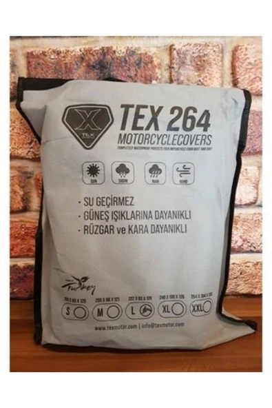MOTOYEL Tex Branda Gri Renk Kalın Kumaş (m Beden)