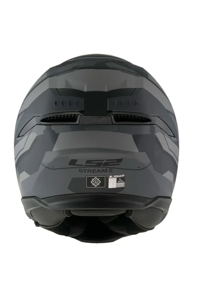 LS2 Stream 2 Shadow Kapalı Kask Mat Tıtanıum-gri - 2