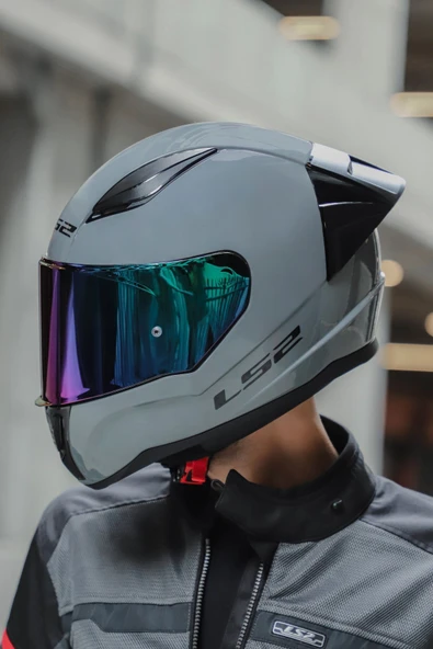 LS2 Rapıd 2 Race Nardo Gri Kask - 4