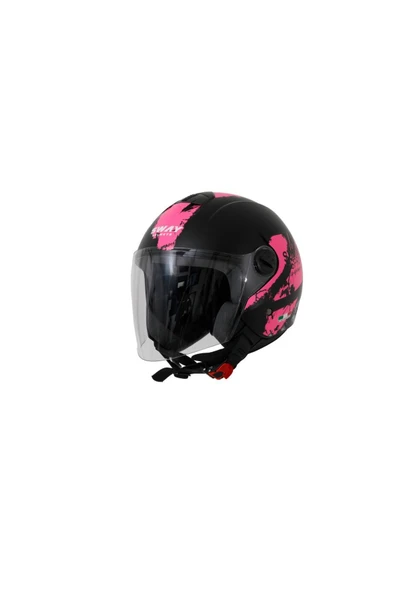 Sway 715 Kask Pınk Mat Black - 2