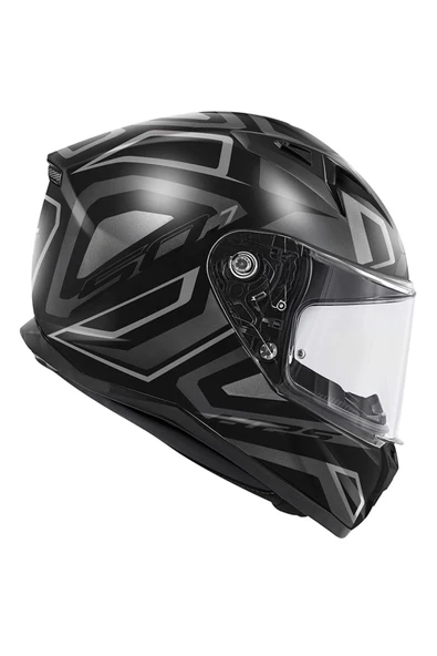 Givi 50.7 Proton Mat Tıtanıum-siyah Kask - Resim 2