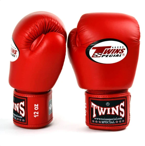 Twins BGVL3-RD Boks Eldiveni Deri Muay Thai Eldiveni - 4