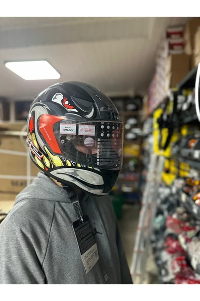 LS2 RAPİD 2 SPOX FULLFACE MOTOSİKLET KASKI - 4