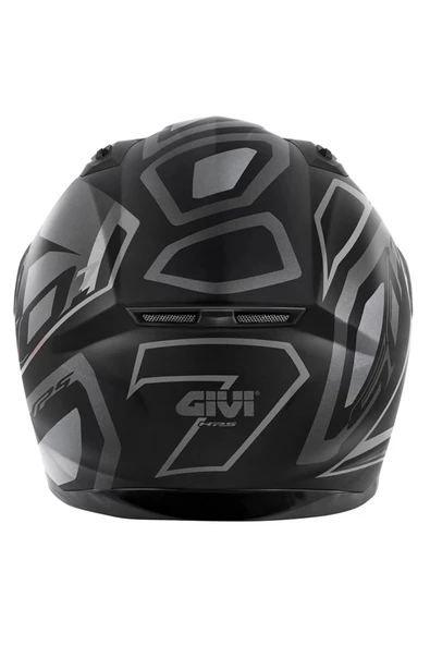 Givi 50.7 Proton Mat Tıtanıum-siyah Kask - Resim 4