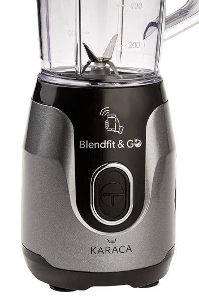 Karaca Blendfit Go Antrasit Smoothie Sürahi Blender 1000ml 550W Buz Kırma (TEŞHİR) - 6