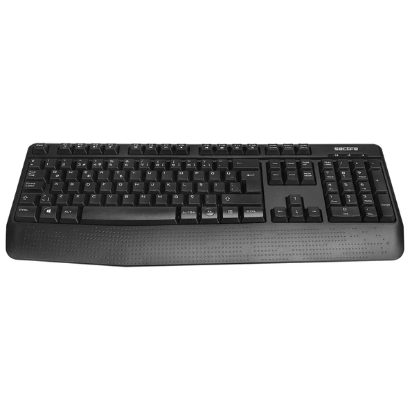 Seclife SKM-335 Siyah Kablosuz Q Klavye + Mouse Set - 4