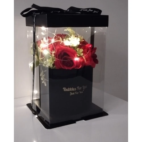 Led Işıklı Kırmızı Sevgililer Günü Hediyesi ürün görseli 1