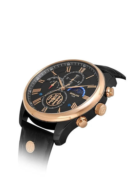 HISLON TM113T-04BR ERKEK KOL SAATİ - Resim 4