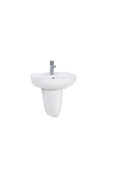 CREAVİT Yarım Ayaklı Lavabo Oval 36x45 Cm Tp145