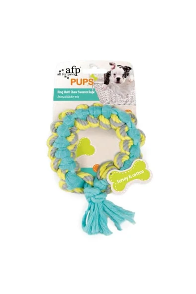 AFP Pups Diş Kaşıma İpi Halka 14,5x10x2,5 cm