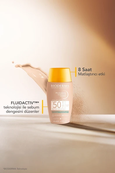 Bioderma Photoderm Nude Touch SPF 50+ Light 40 ml - 5